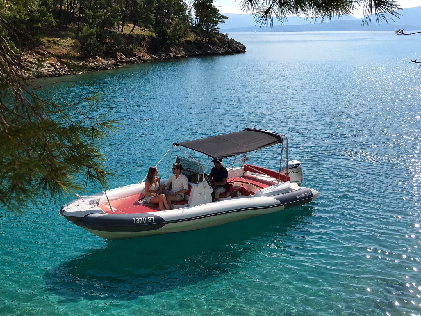 Private boat rental with skipper near Split, Croatia